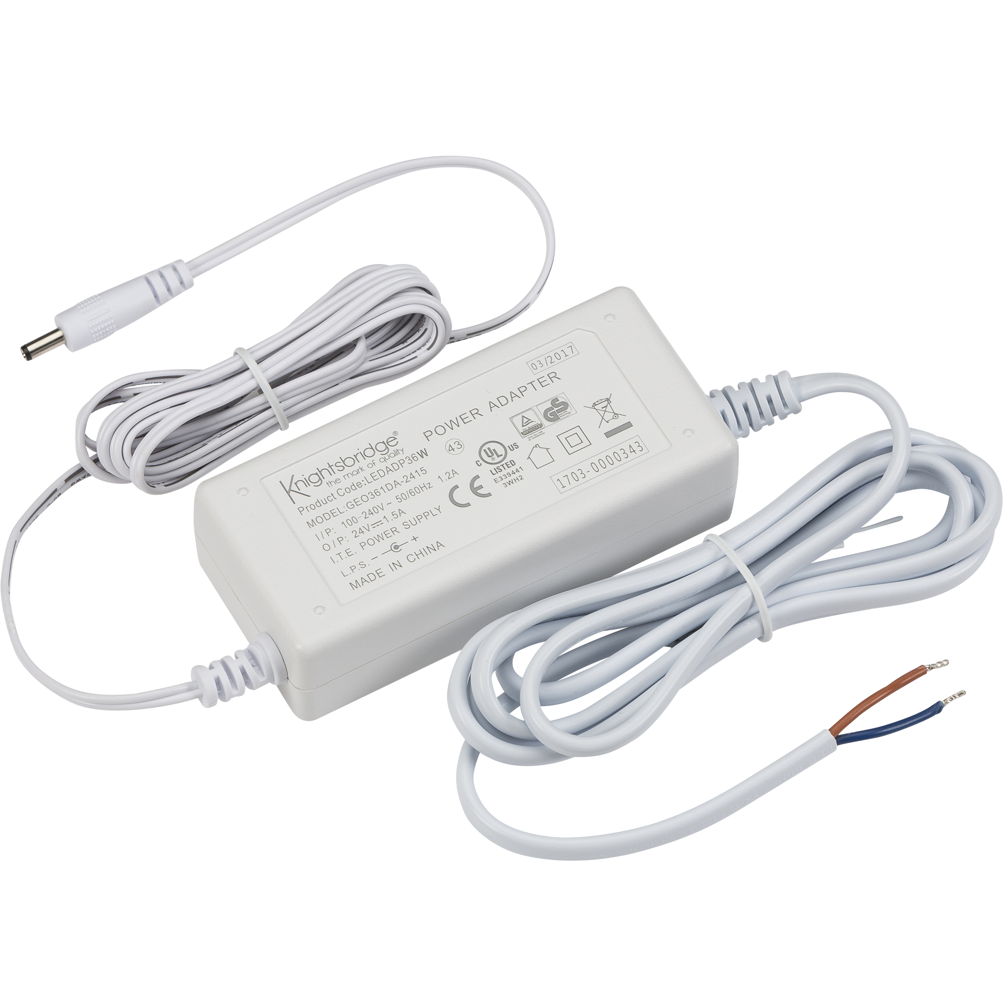 ML Accessories-LEDADP36W 36W 24V LED Driver / Adaptor (white)