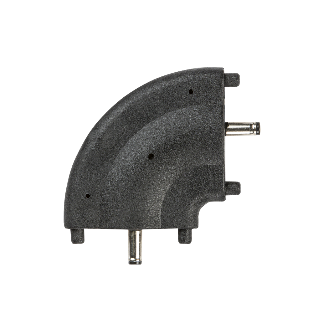 ML Accessories-LEDRACON 24V DC PVC Right Angle Connector for LED Linkable Flat Striplights