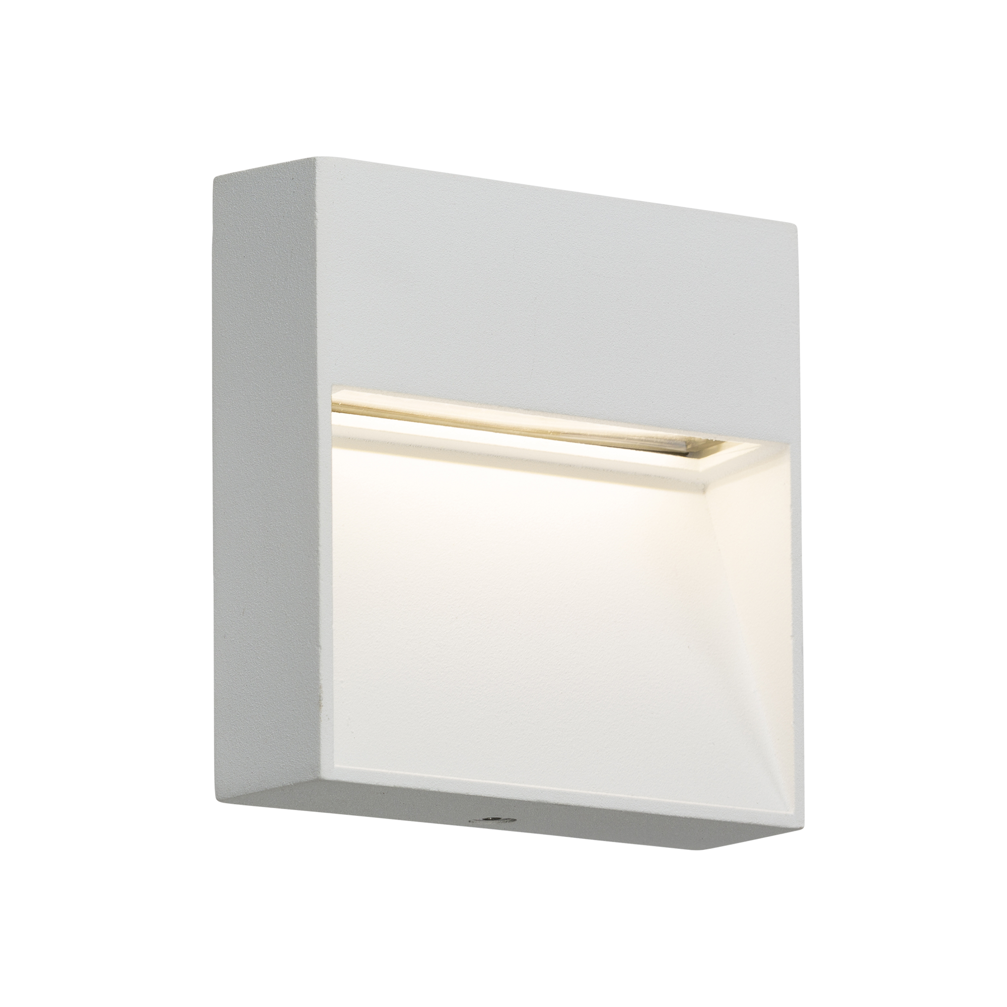 ML Accessories-LWS2W 230V IP44 2W LED Square Wall /Guide light - White