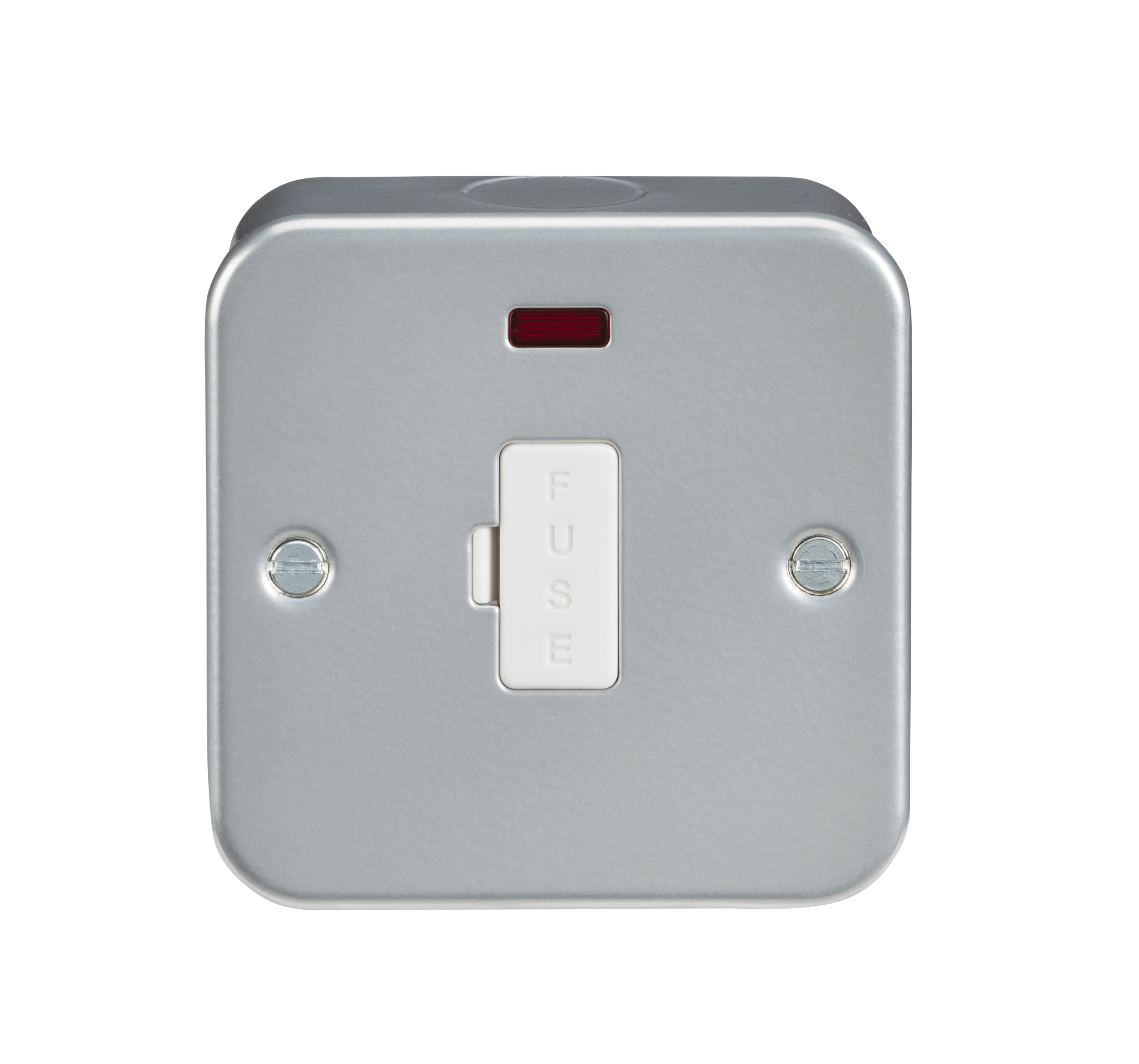 ML Accessories-M6000N Metal Clad 13A Fused Spur Unit with Neon