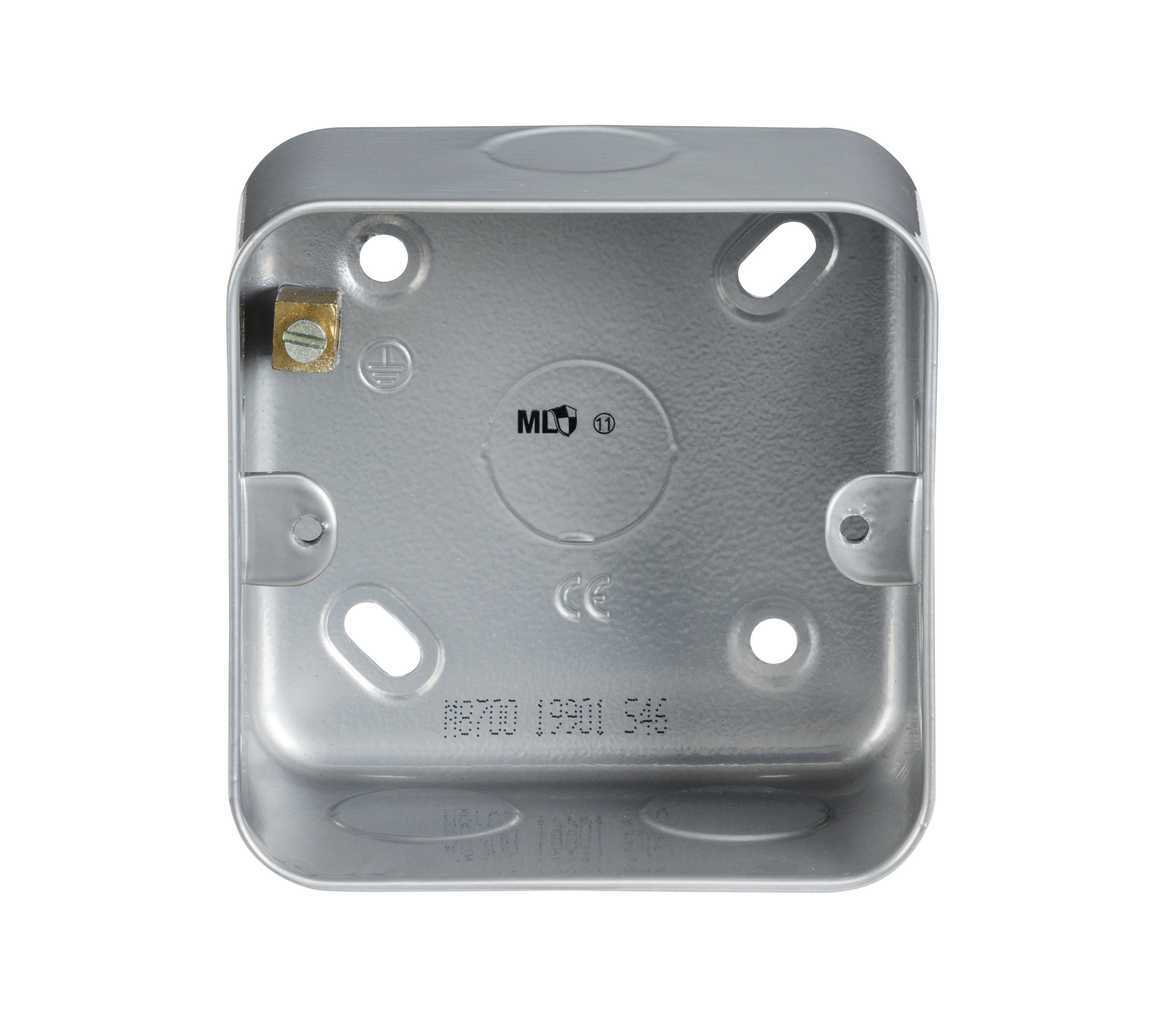 ML Accessories-M8700 Metal Clad 1G Back Box
