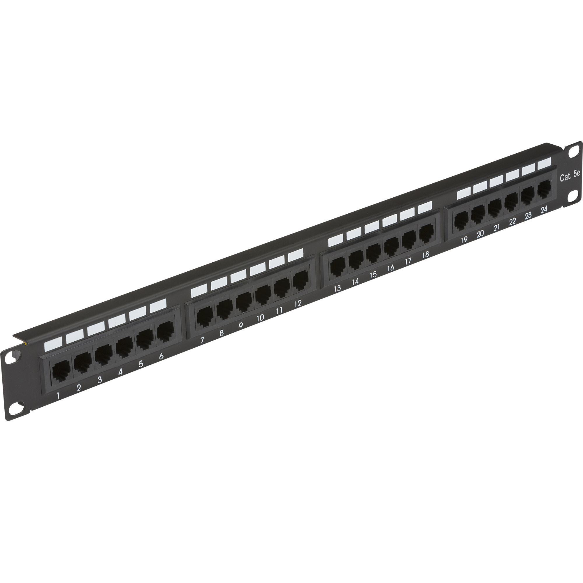 ML Accessories-NET24C5E 19†1U 24-port UTP CAT5e patch panel