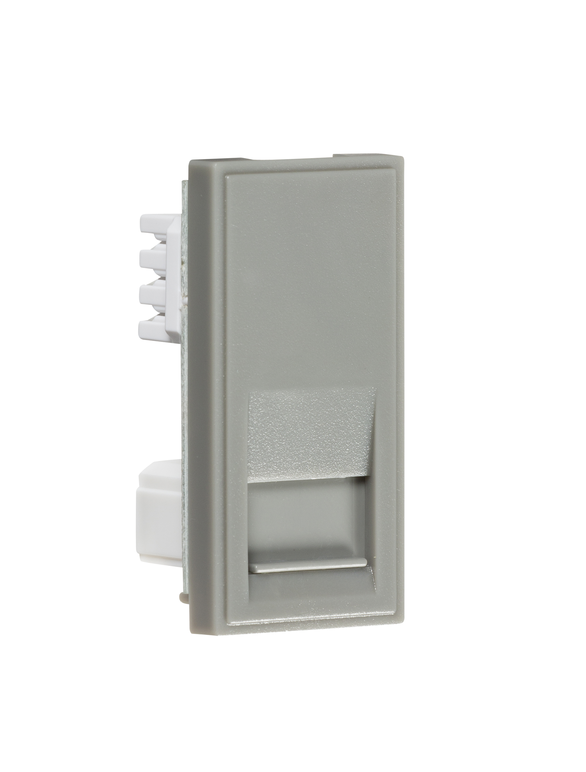 ML Accessories-NETBTSGY Telephone Secondary Outlet Module 25 x 50mm (IDC) - Grey