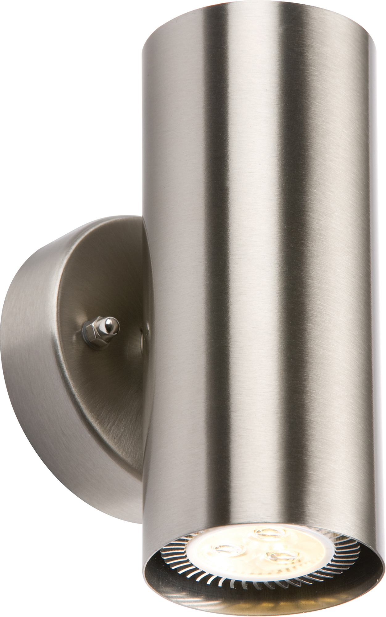 ML Accessories-NH0183BD IP20 230V 2x35W max. GU10 Stainless Steel Wall Fixture