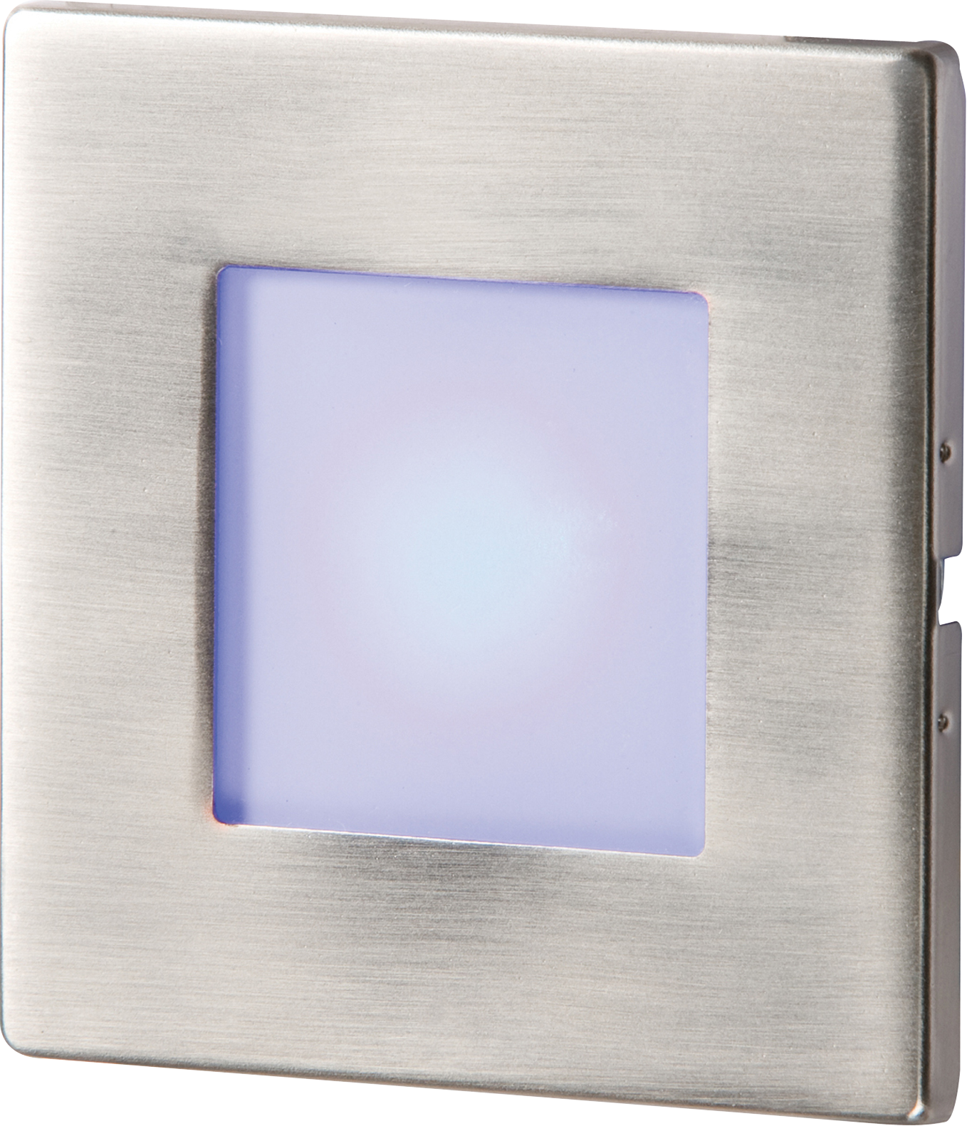 ML Accessories-NH023B Stainless Steel Recessed LED Wall Light Single Blue