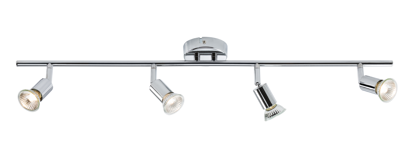 ML Accessories-NSPGU4C 230V GU10 Quad Bar Spotlight - Chrome