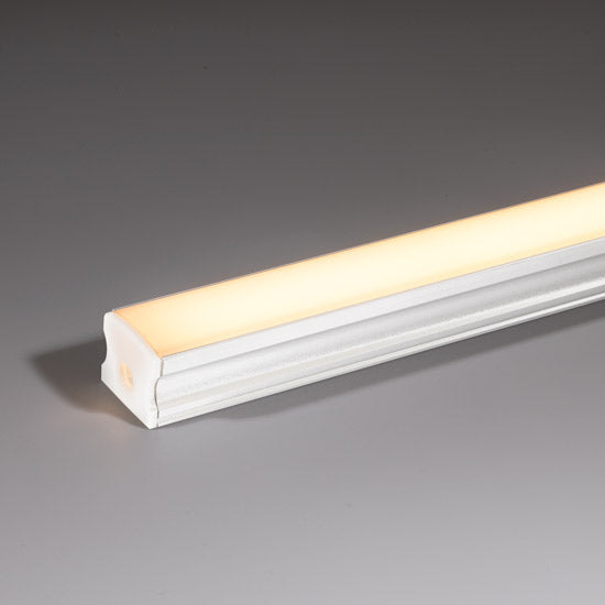 LED Profile 17x14 Surface Deep White Opal 1 Metre