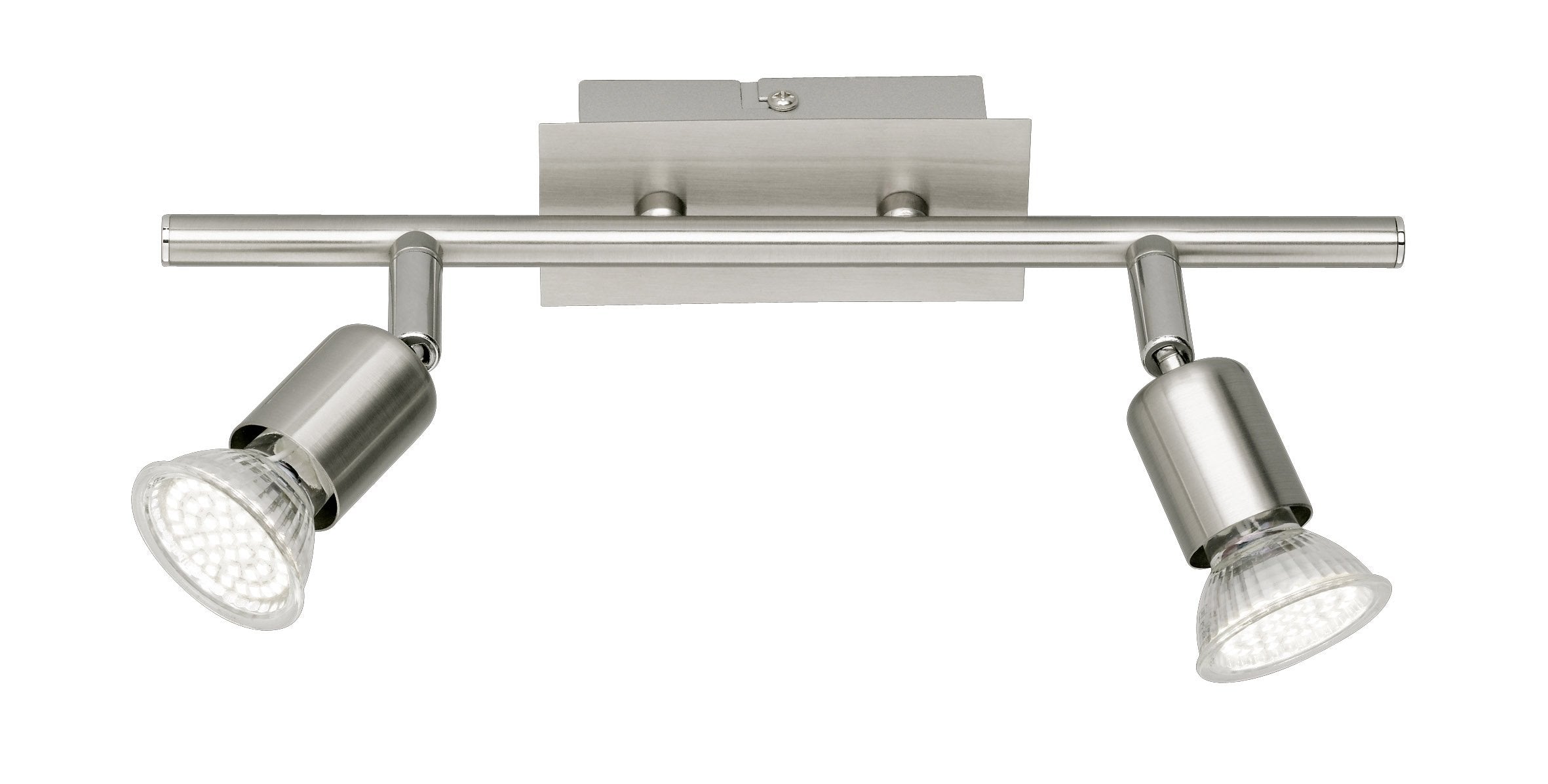 Nimes GU10 LED spot light twin bar