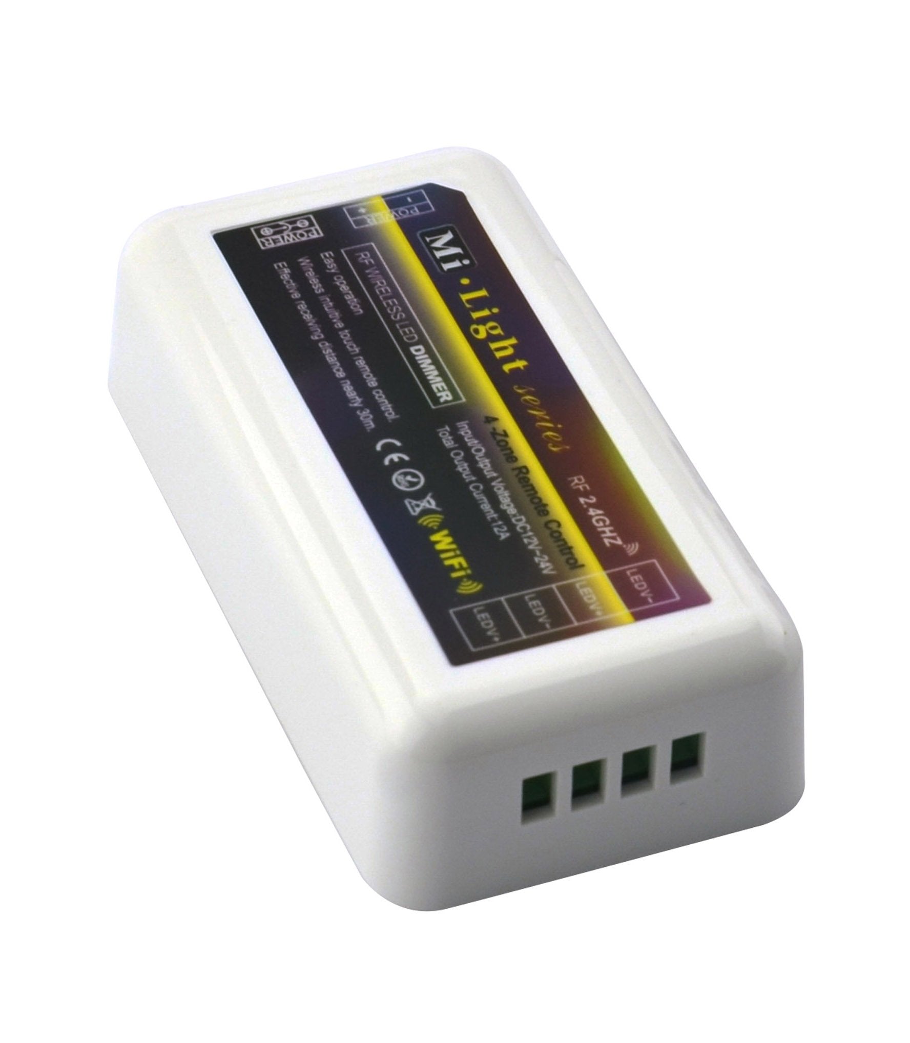 Single colour 4 zone RF receiver