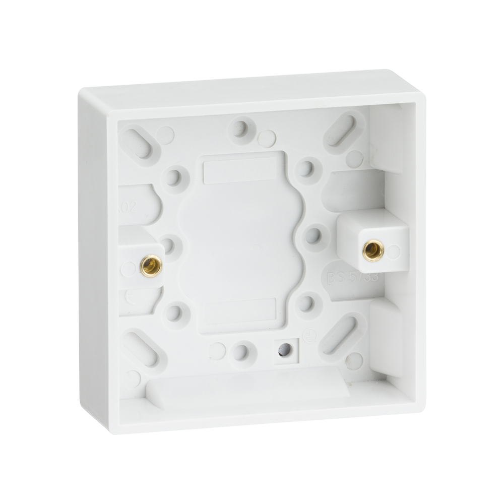 ML Accessories-SN1400 Single 25mm Pattress Box