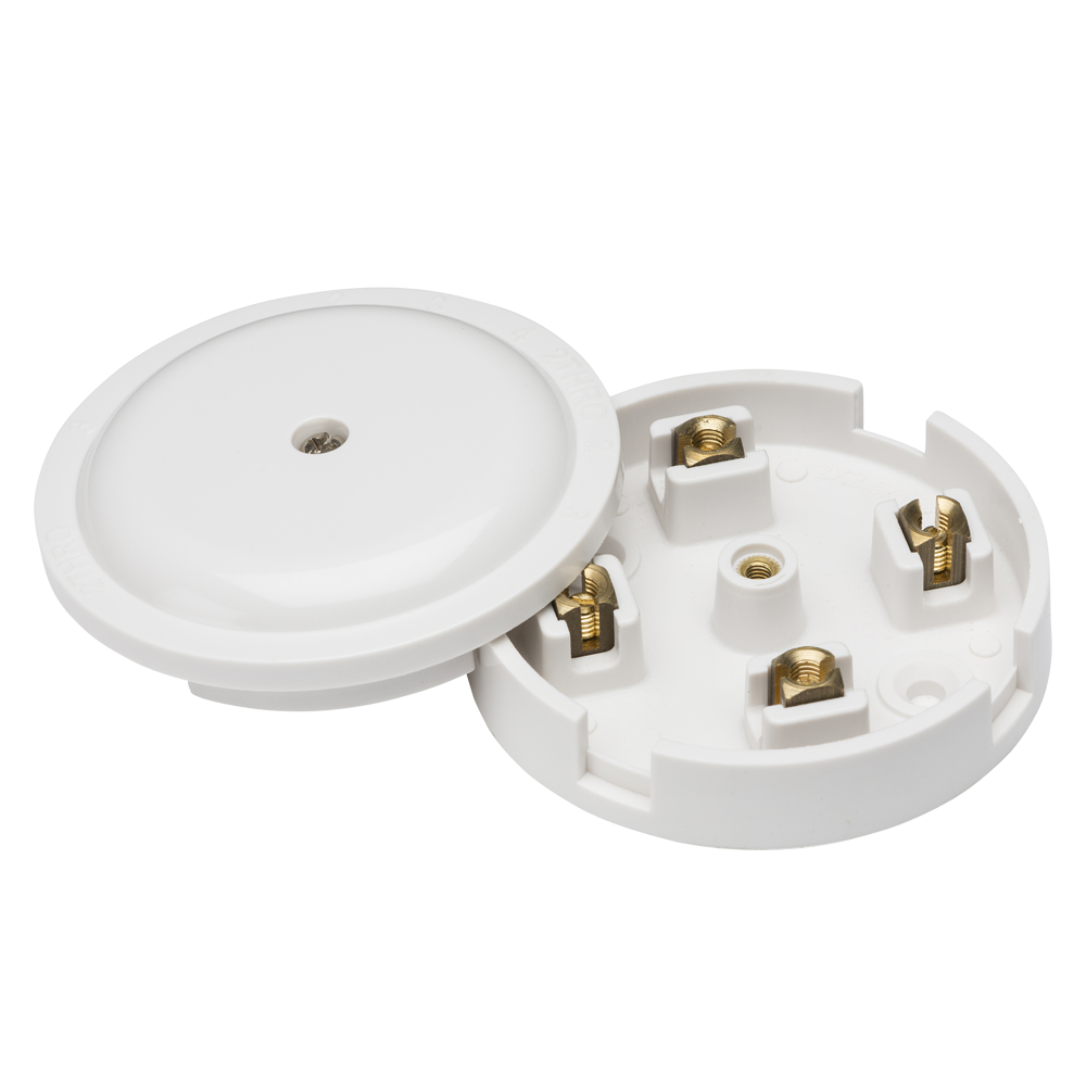 ML Accessories-SN8420 20A Junction Box 4-Terminal - White (79mm)