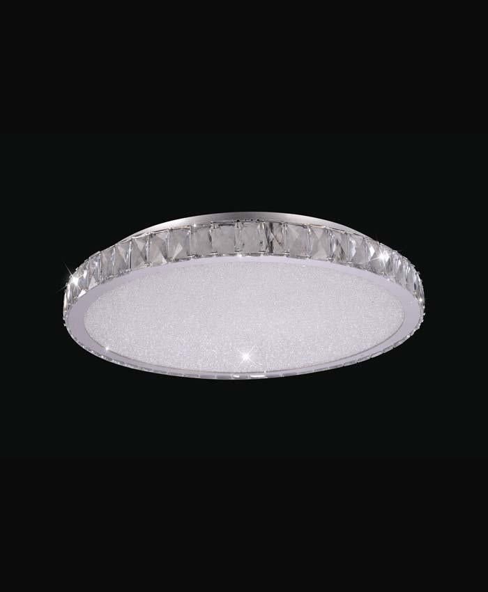 LIGHT ENVY SPECKLE 60 CRYSTAL CEILING FLUSH