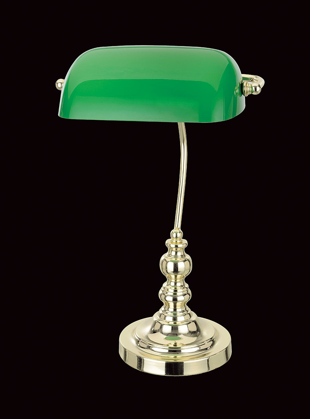 IMPEX BANKERS LAMP TB305101/GRN/PB