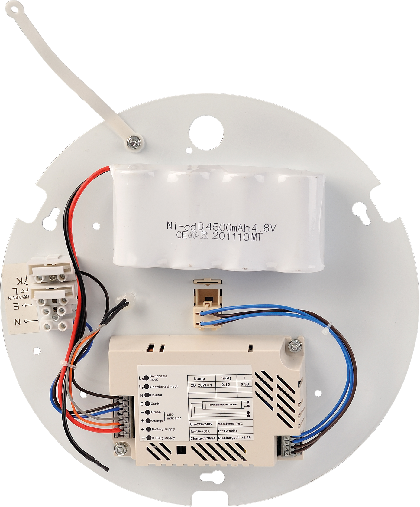 ML Accessories-TPB28EMPL Polo 2D 28W EM3 Plate only