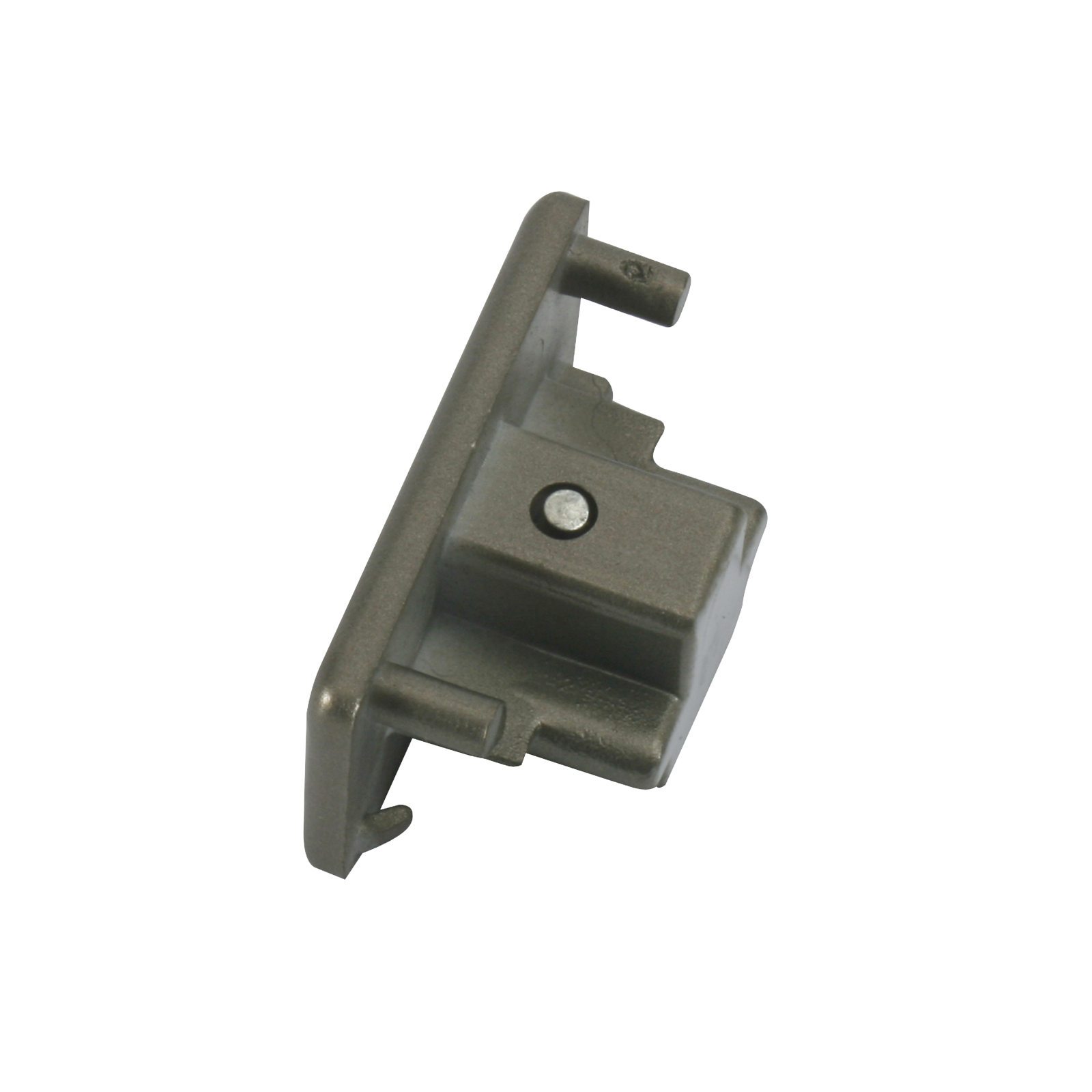 ML Accessories-TRKDES 230V Single Circuit Track Dead End Cap - Satin Nickel