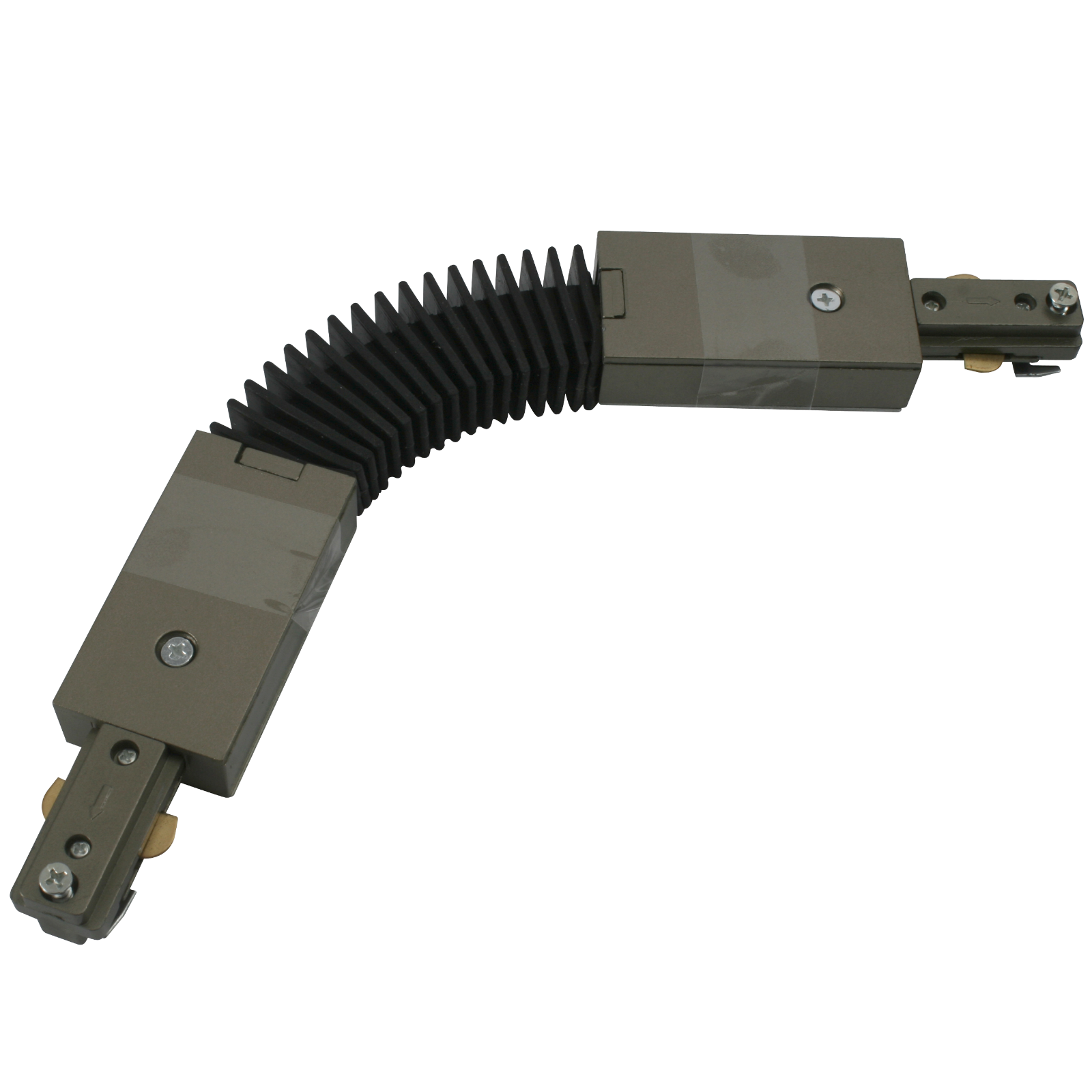 ML Accessories-TRKFCS 230V Single Circuit Track Flexible Connector Satin Nickel