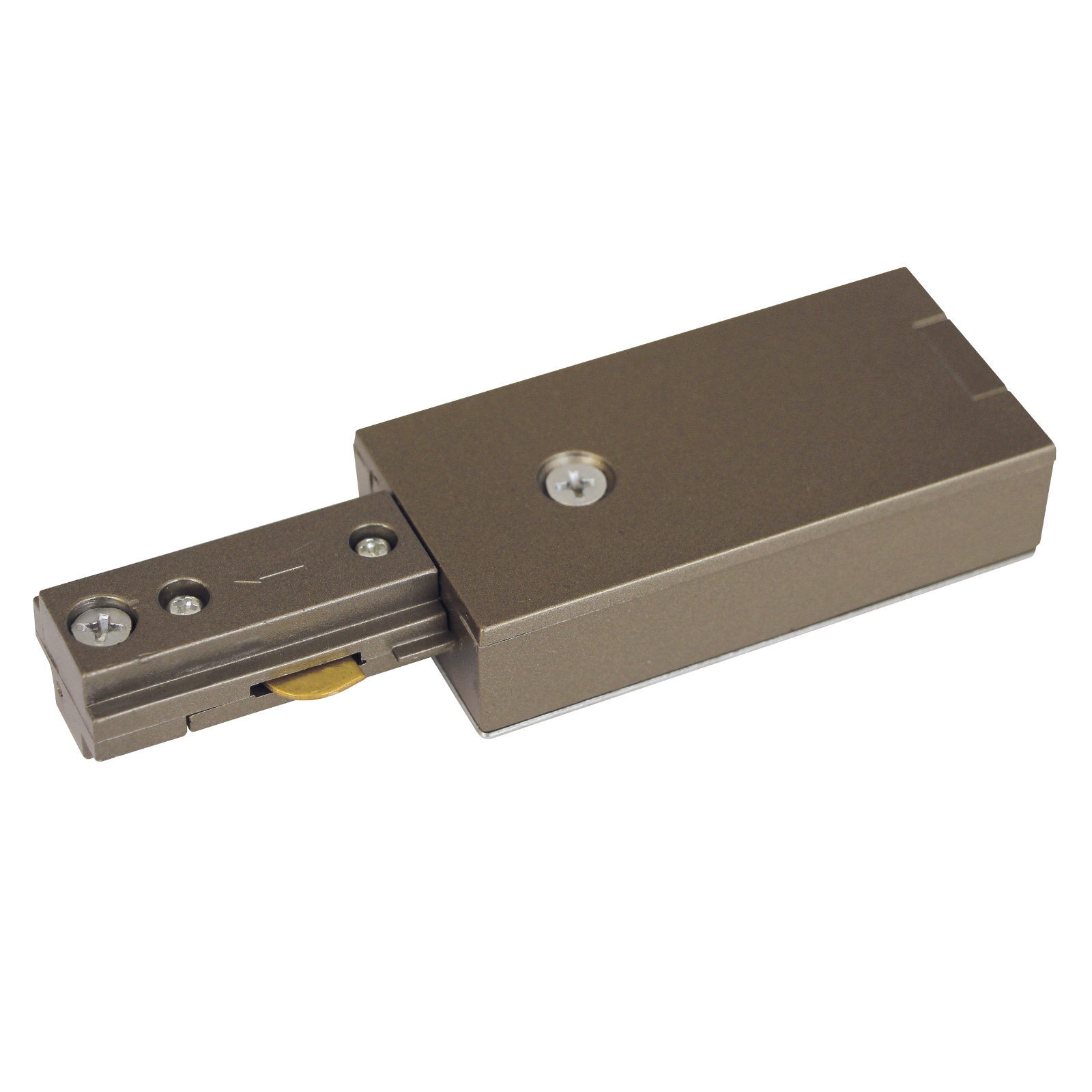 ML Accessories-TRKPFS 230V Single Circuit Track Power Feed - Satin Nickel