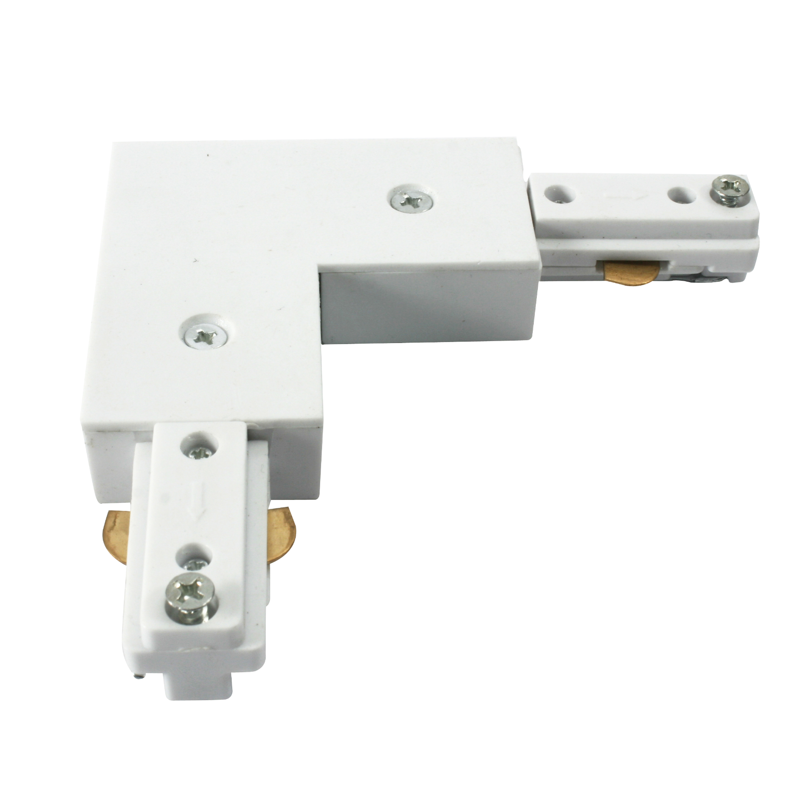 ML Accessories-TRKRAW 230V Track L Right Angle Connector - White