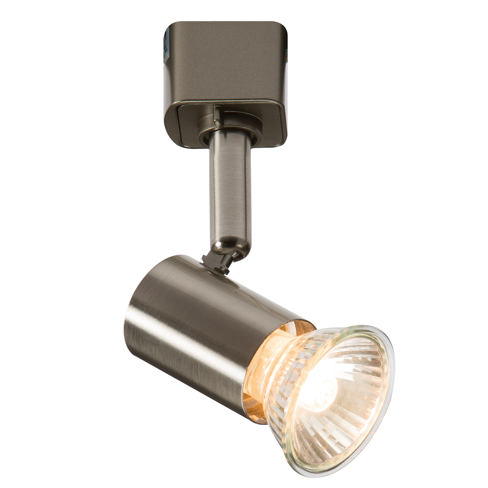 ML Accessories-TRKSP2BC 230V GU10 Track Spotlight 50W max. - Brushed Chrome