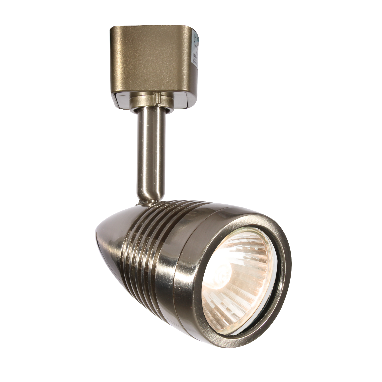 ML Accessories-TRKSP4BC 230V GU10 Track Spotlight 50W max. - Brushed Chrome