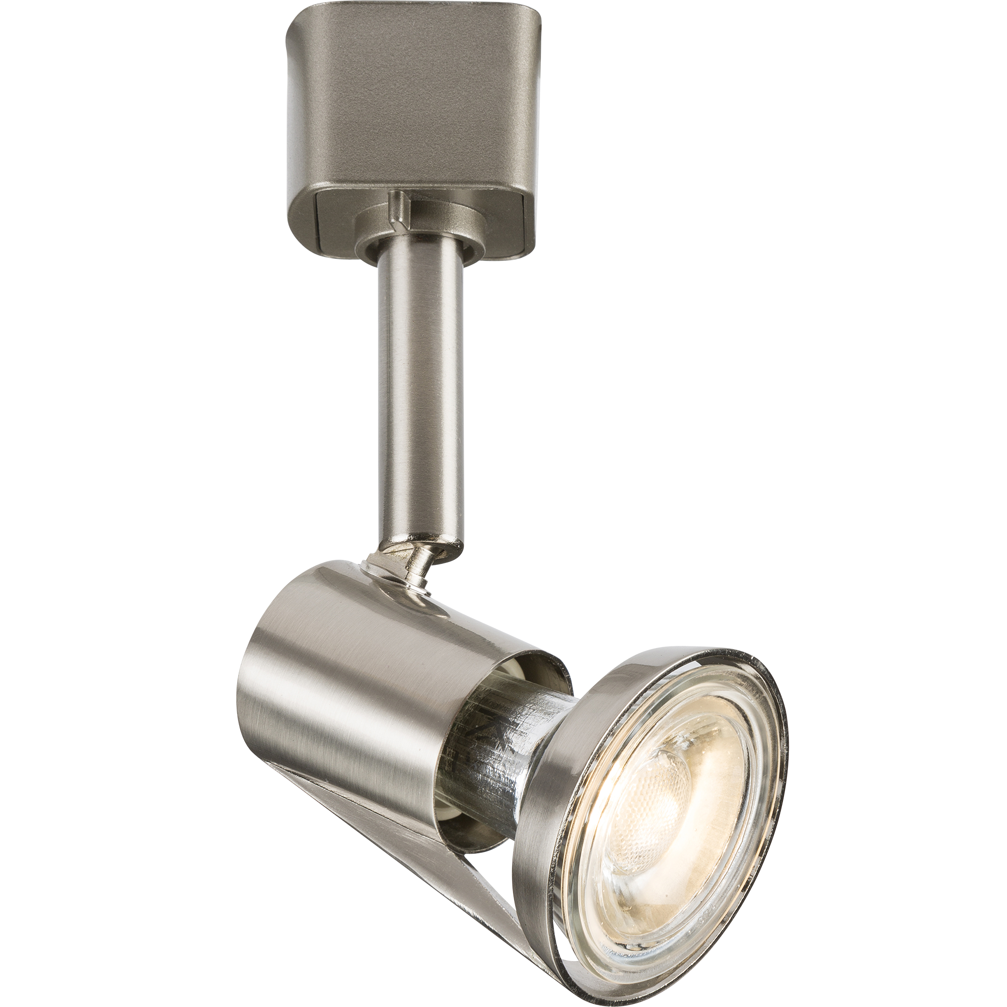 ML Accessories-TRKSP5BC 230V GU10 Track Spotlight 50W max. - Brushed Chrome