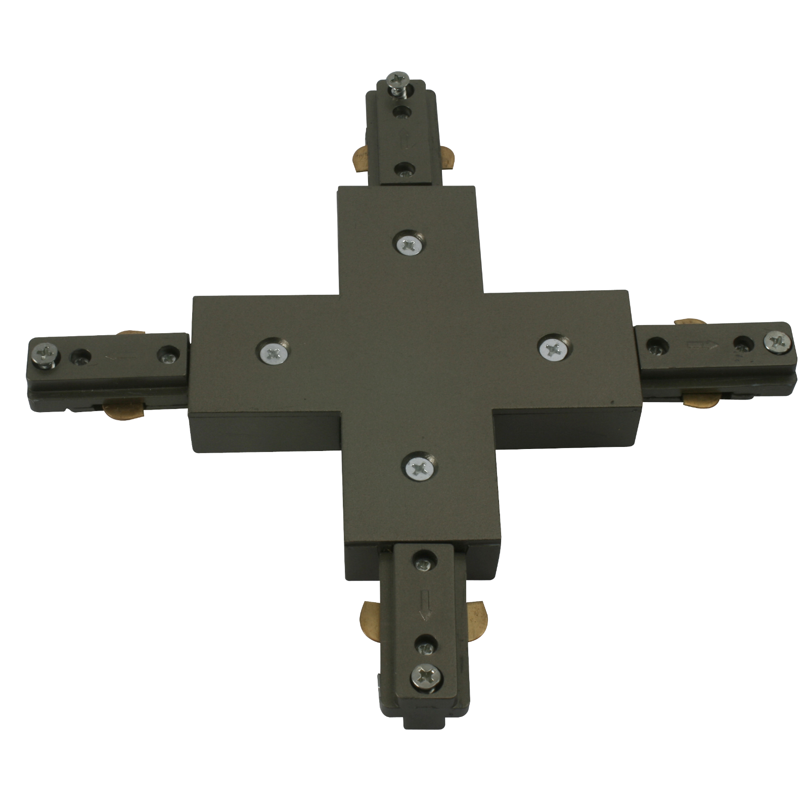 ML Accessories-TRKXS 230V Track X-connector - Satin Nickel