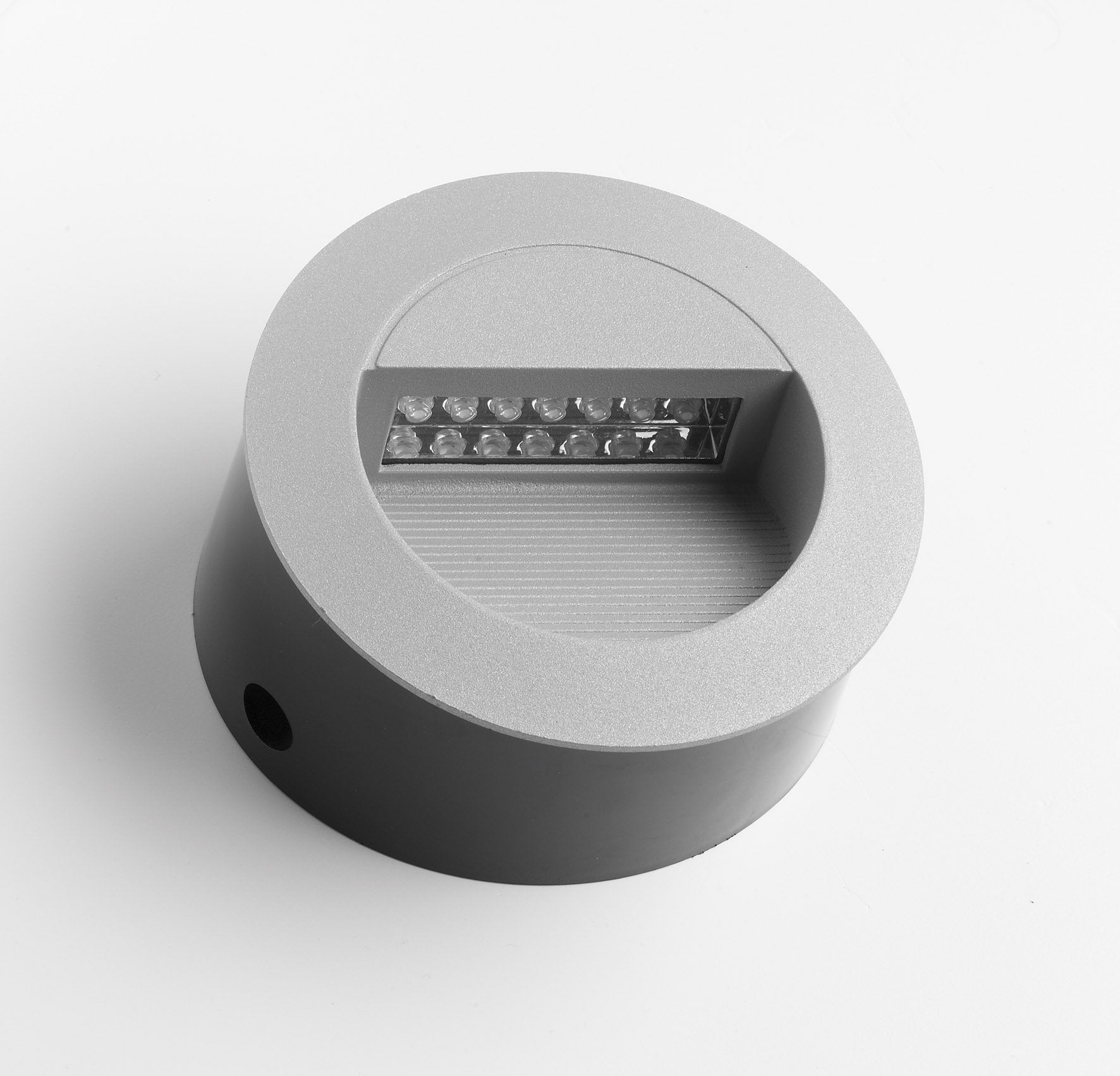 Recessed LED wall light - round - IP65