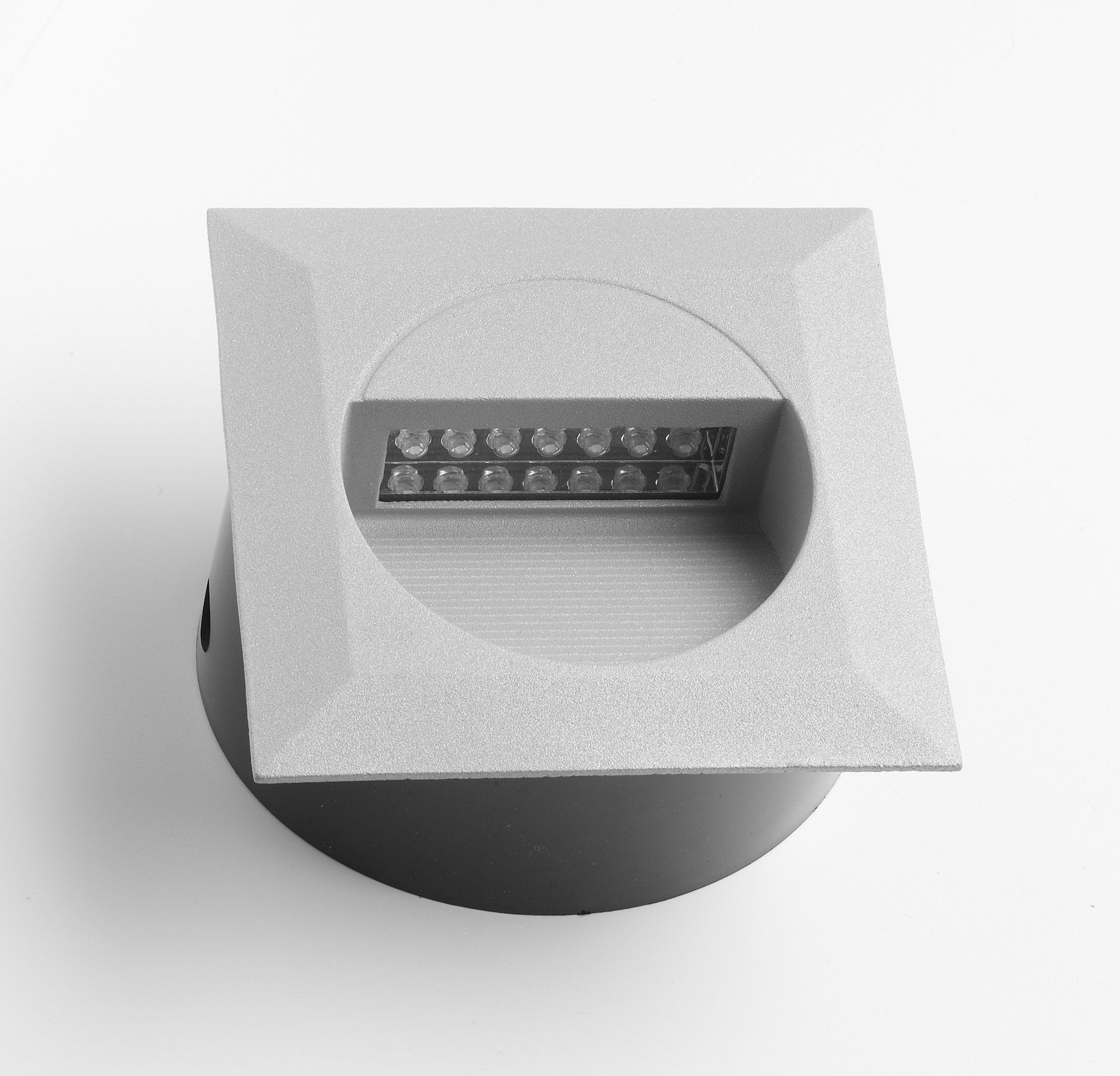 Recessed LED wall light - square - IP65