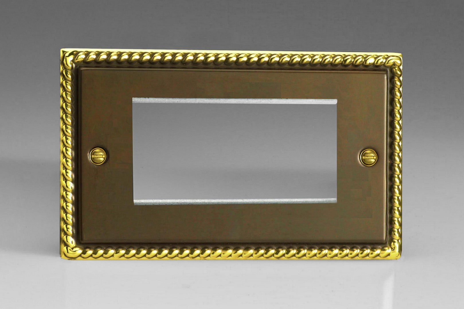 Varilight XAG4 Classic Antique Georgian DataGrid Twin Plate (4 Grid Spaces)