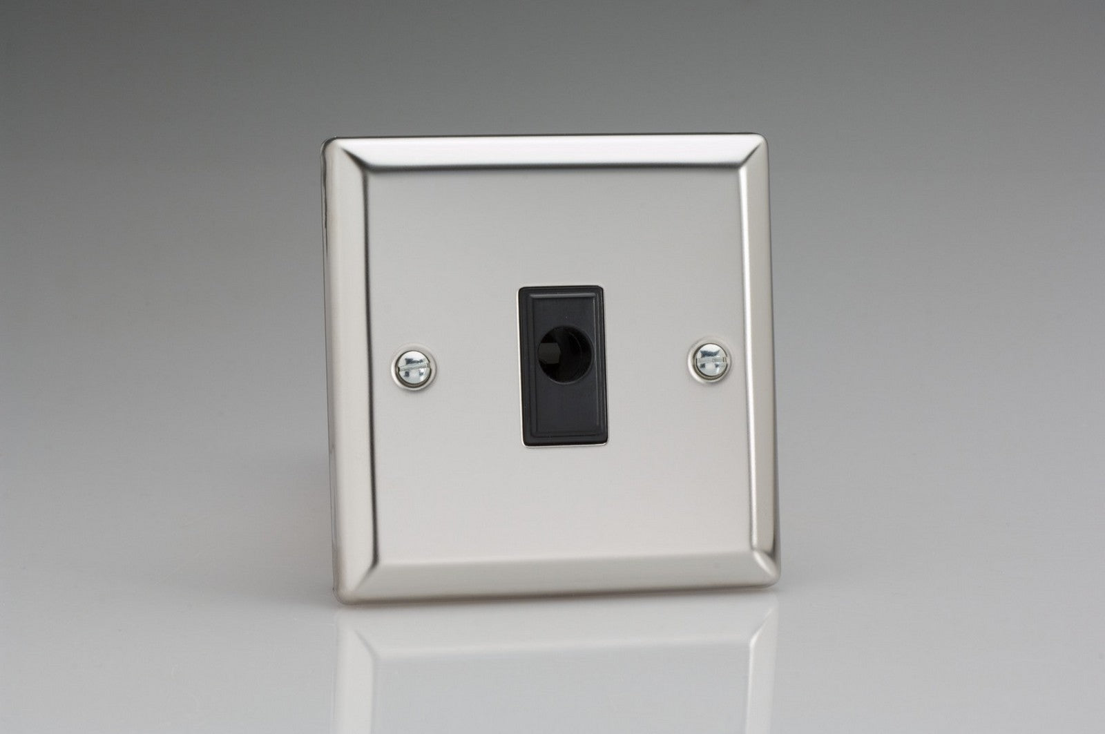 Varilight XCFOB Classic Mirror Chrome 16A Flex Outlet Plate