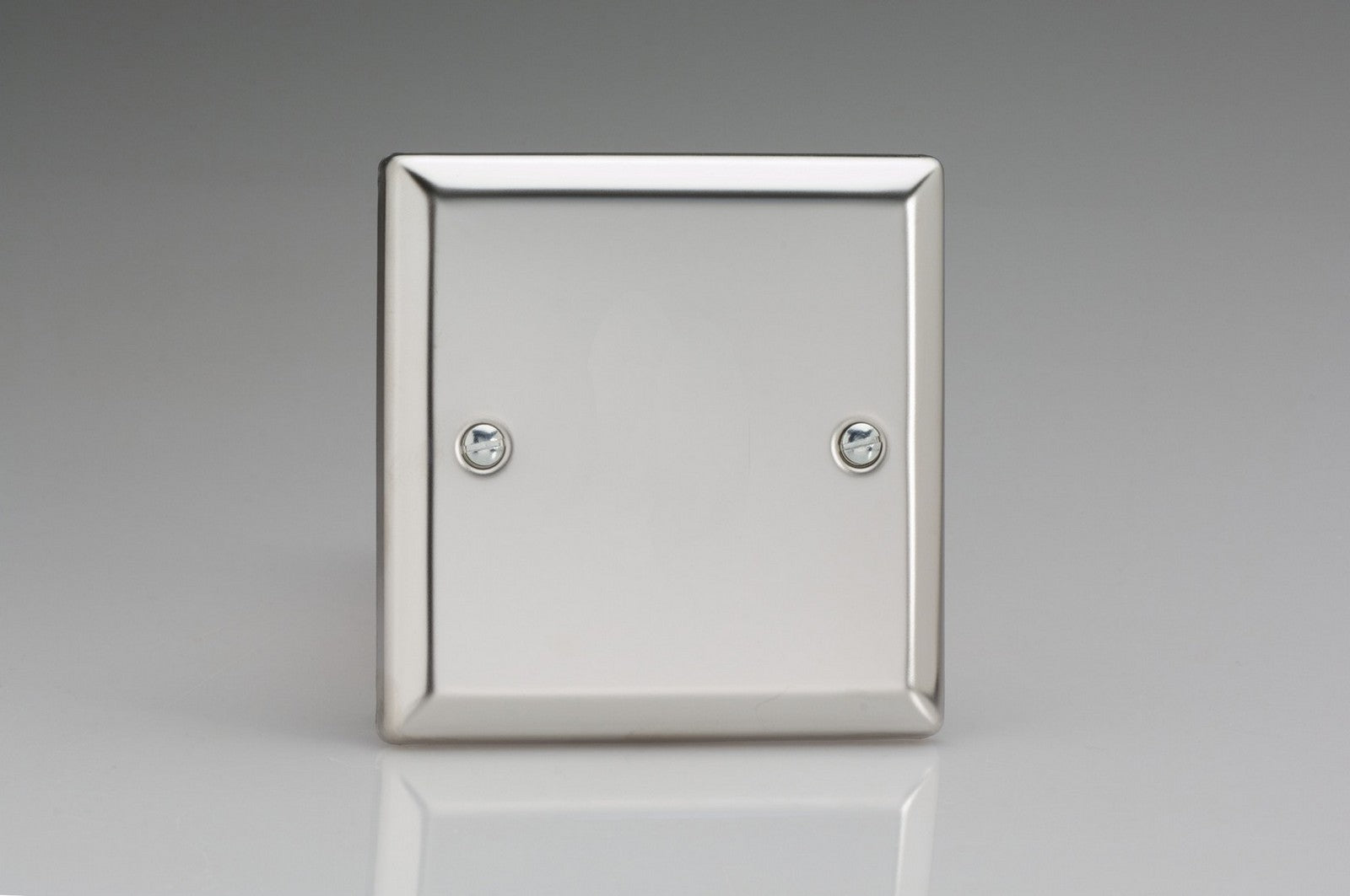 Varilight XCSB Classic Mirror Chrome Single Blank Plate