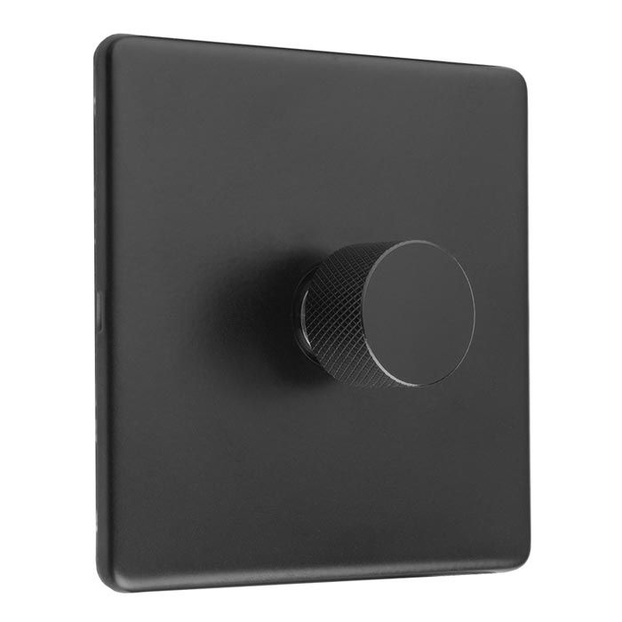 Matte Black Premium Dimmer Knob