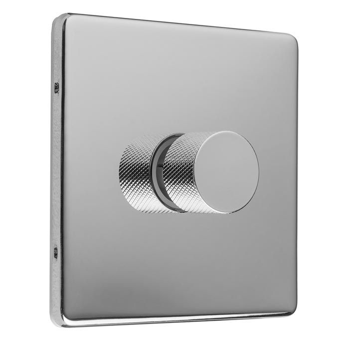 Polished Chrome Premium Dimmer Knob