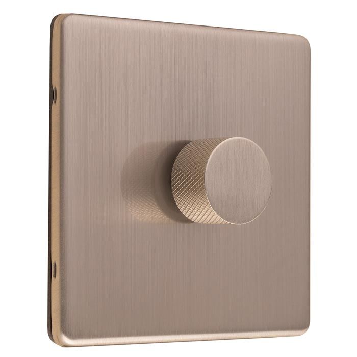 Satin Nickel Premium Dimmer Knob