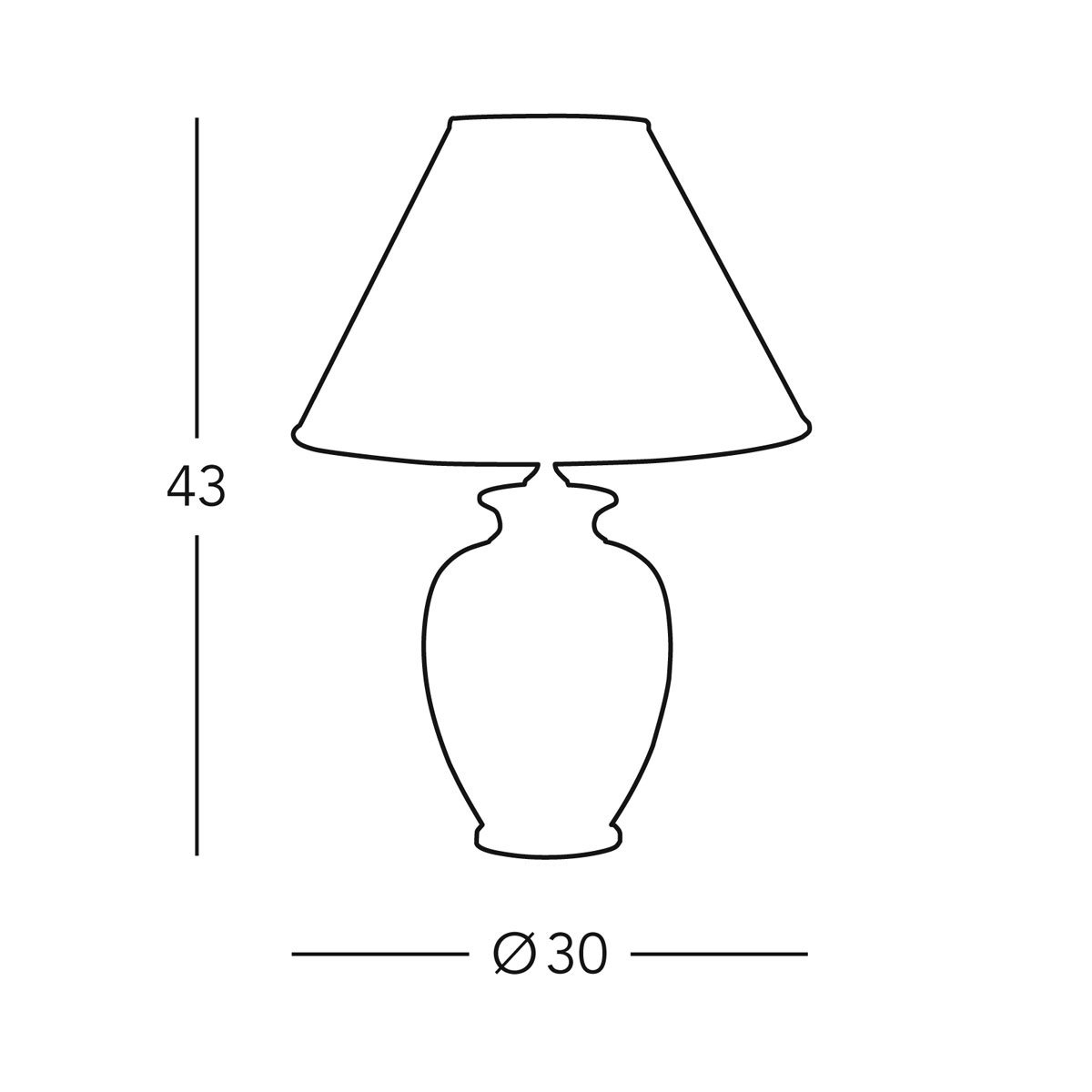 Kolarz 0014.70 GIARDINO Table Light