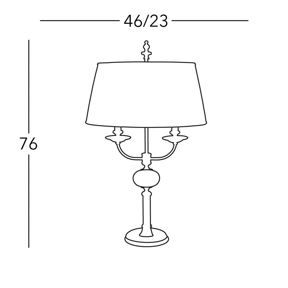 Kolarz 0195.72.4 ASCOT Table Light