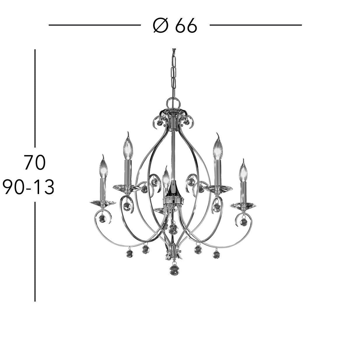 Kolarz 0232.85.3.KpT CARAT Chandelier