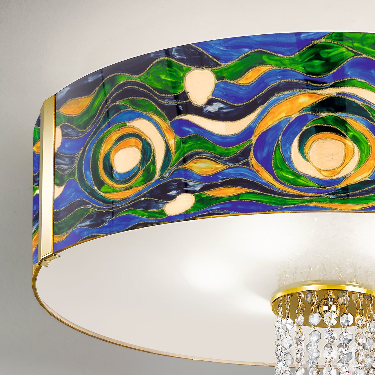 Kolarz 0345.16.3.Aq.BG.OKpT EMOZIONE Ceiling Light