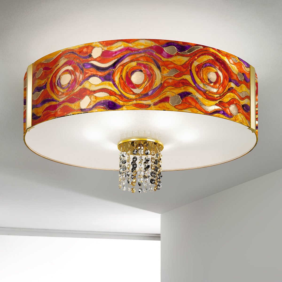 Kolarz 0345.16.3.Aq.RV.ETGn EMOZIONE Ceiling Light
