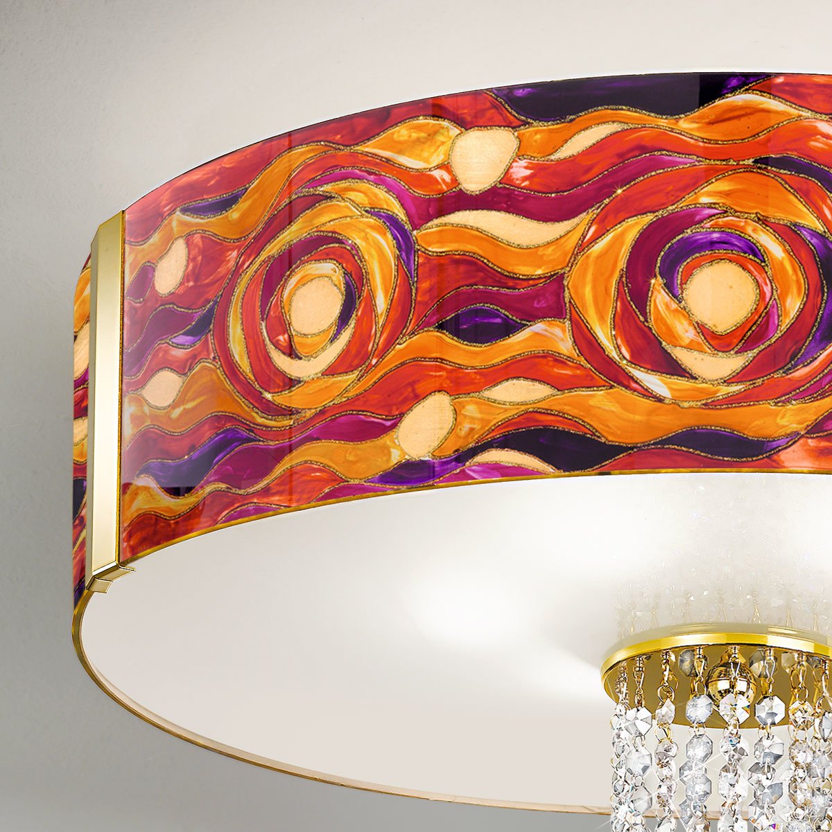 Kolarz 0345.16.3.Aq.RV.OKpT EMOZIONE Ceiling Light