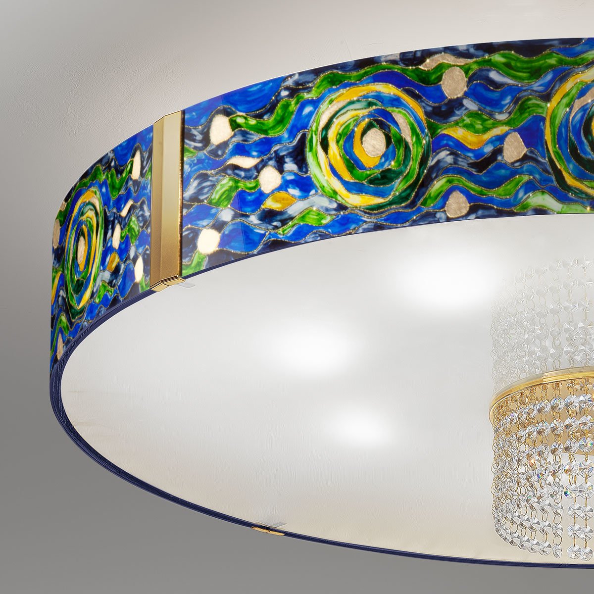 Kolarz 0345.18S.3Aq.BG.OkpT EMOZIONE Ceiling Light