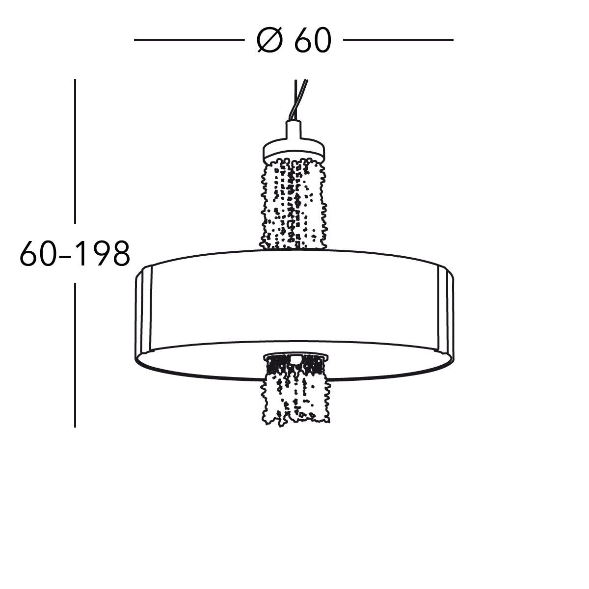 Kolarz 0345.36.3.Al.Mu.KpT EMOZIONE Pendant Light