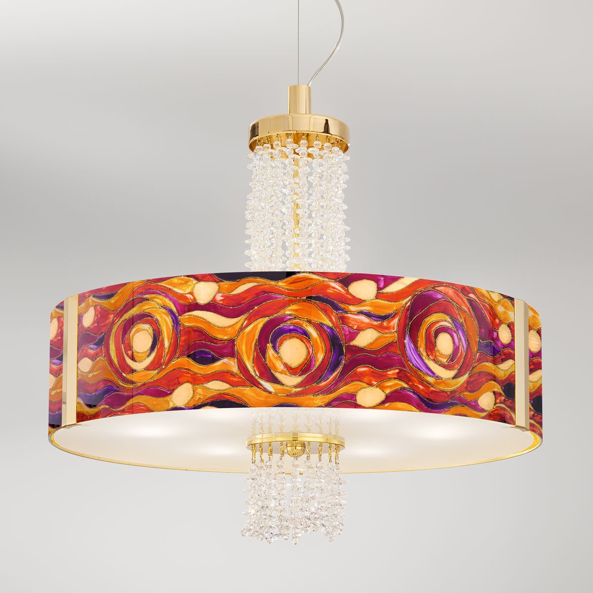 Kolarz 0345.36.3.Aq.RV.KpT EMOZIONE Pendant Light
