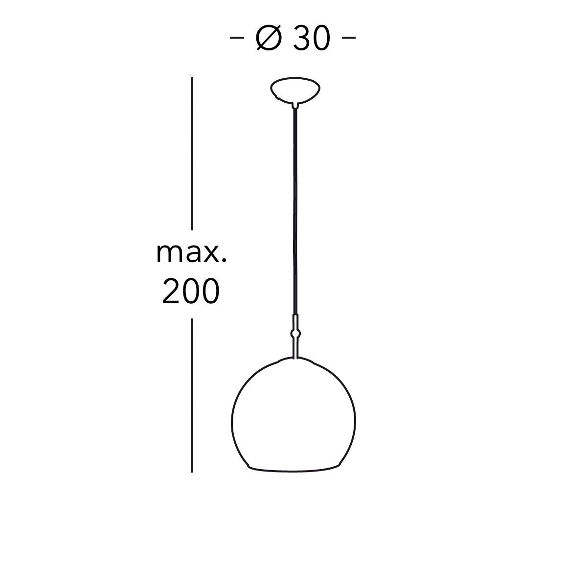 Kolarz 0392.31M.3.Aq.Ch LUNA Pendant Light