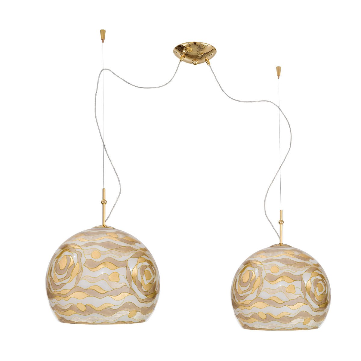 Kolarz 0392.32.3.Aq.Ch LUNA Pendant Light