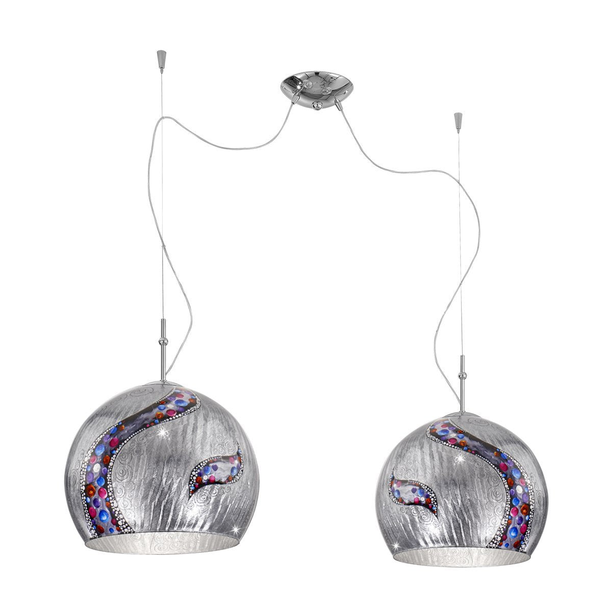Kolarz 0392.32.5.Ki.Ag LUNA Pendant Light