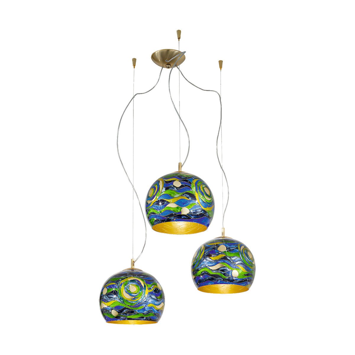 Kolarz 0392.33.3.Aq.BG LUNA Pendant Light