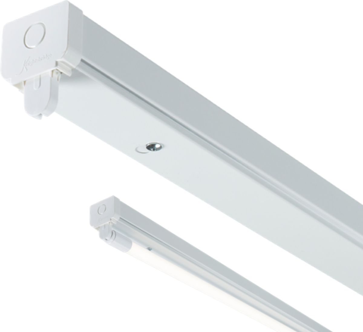 230V T8 Single LED-Ready Batten Fitting 1225mm (4ft) (without a ballast or driver)