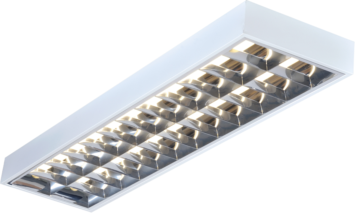 IP20 2x58W 5ft T8 Surface Mounted Fluorescent Fitting