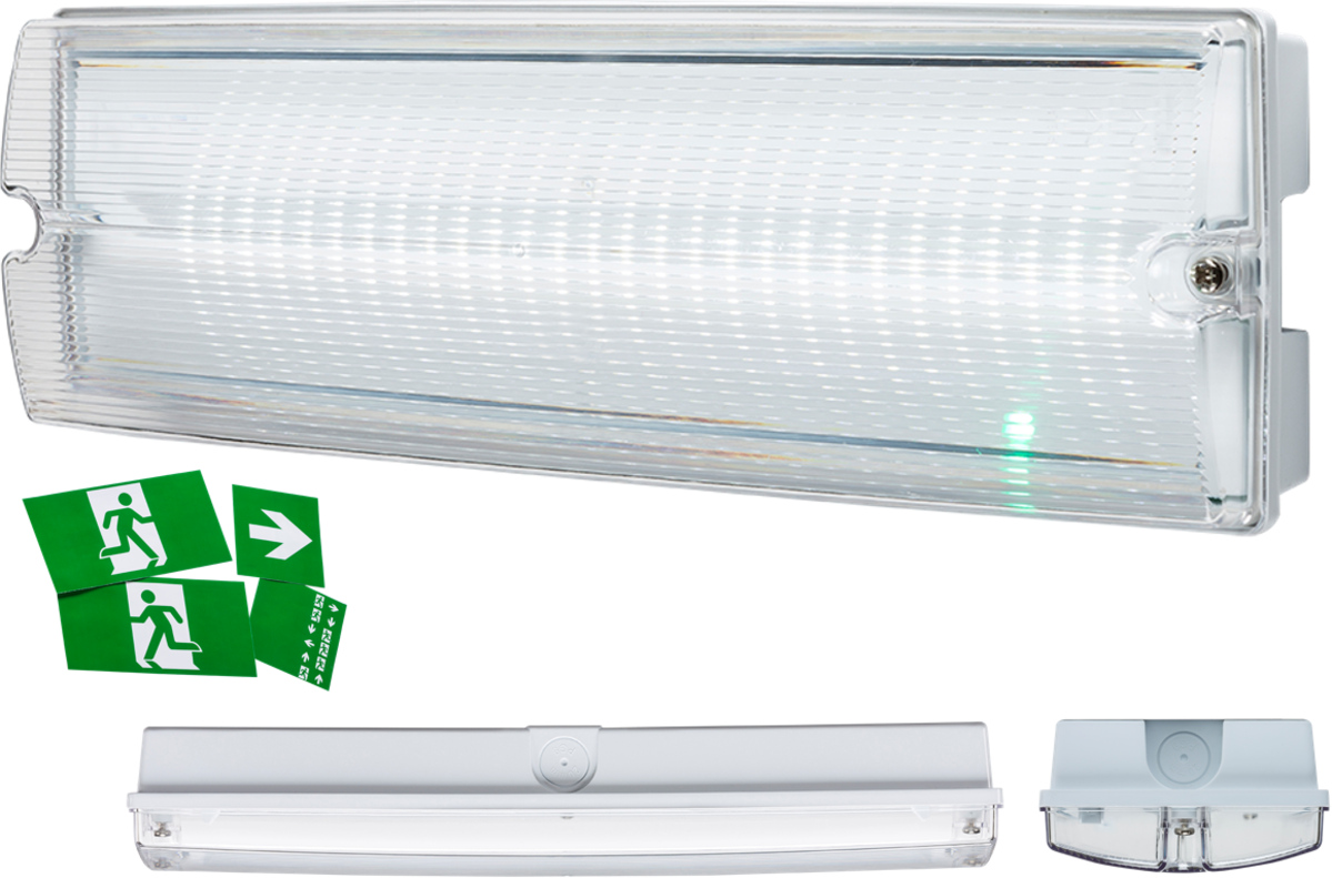 230V IP65 4W LED Emergency Bulkhead